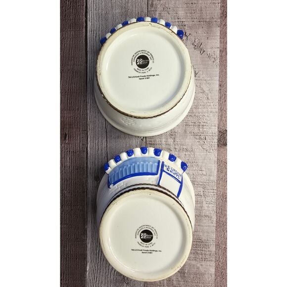 Set of 2 OREO Cookie Ice Cream Shop Bowl VINTAGE - Picture 4 of 9